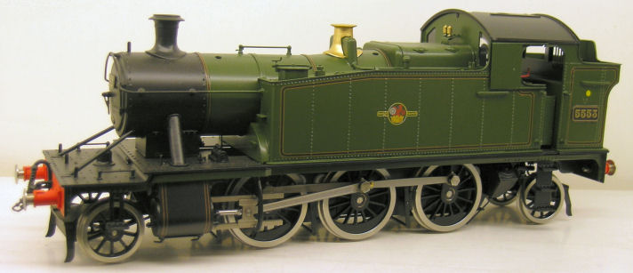 5553 BR lined green, clean finish with BR late crest.