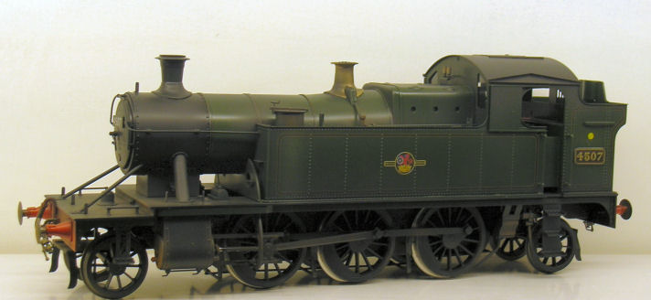 4507 finished in BR lined green with the late crest, lightly weathered.