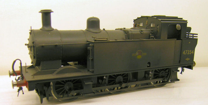 47354 BR late crest weathered Jinty