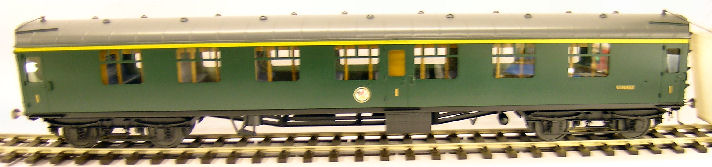 Southern BR green FK (First Corridor) recently completed in our workshops including the yellow first class band