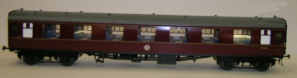 BR First Open (FO) in BR Maroon livery