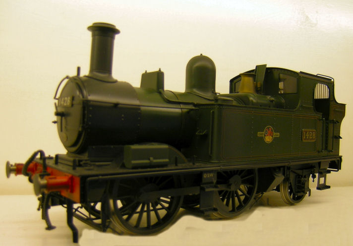 Br late crest lined green 1428 with light weathering