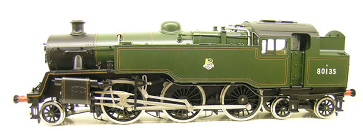 BR lined green early crest 80135 as preserved