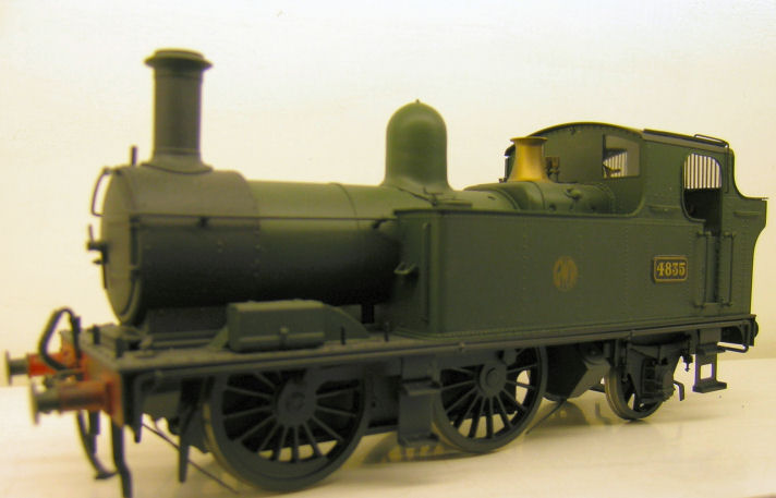 Great Western shirtbutton livery 4835 lightly weathered.