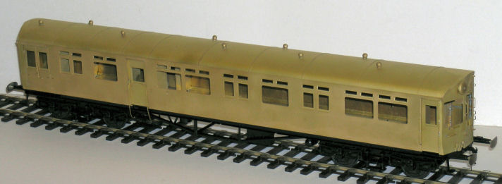 Brass A30 with a factory painted black chassis