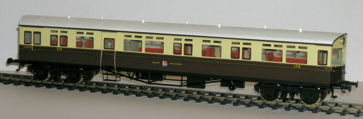 Great Western chocolate and cream A28 autocoach