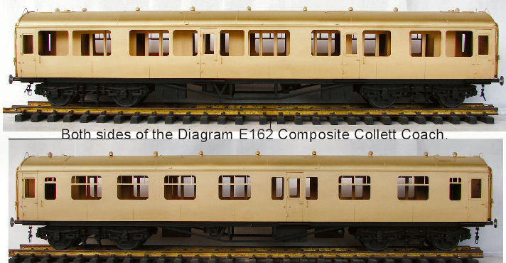 Production sample images of the Diagram E162 Composite with the factory painted black chassis.