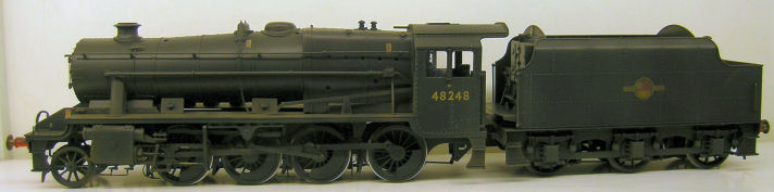 Late BR weathered 8F completed in our own workshops.