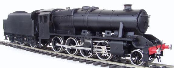 Factory painted black San Cheng 8F with rivetted tender