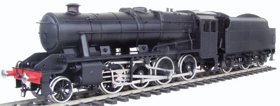 Factory painted black San Cheng 8F with rivetted tender