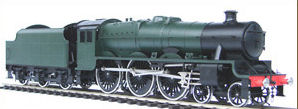 Long Firebox Jubilee with rivetted tender.