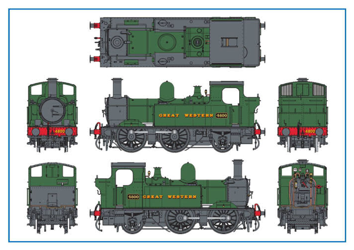 dapol o gauge 14xx