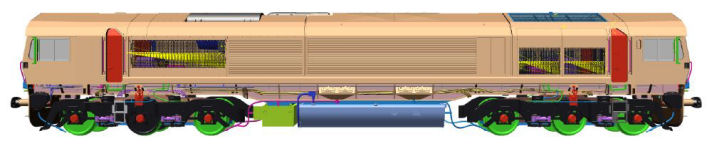 O gauge best sale class 66