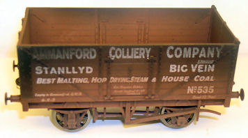 Weathered example of Ammanford Private Owner Wagon