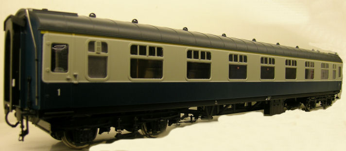 BR Blue Grey First Corridor Coach.