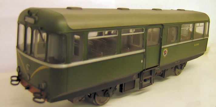 Weathered AC Railbus recently completed through our workshops 