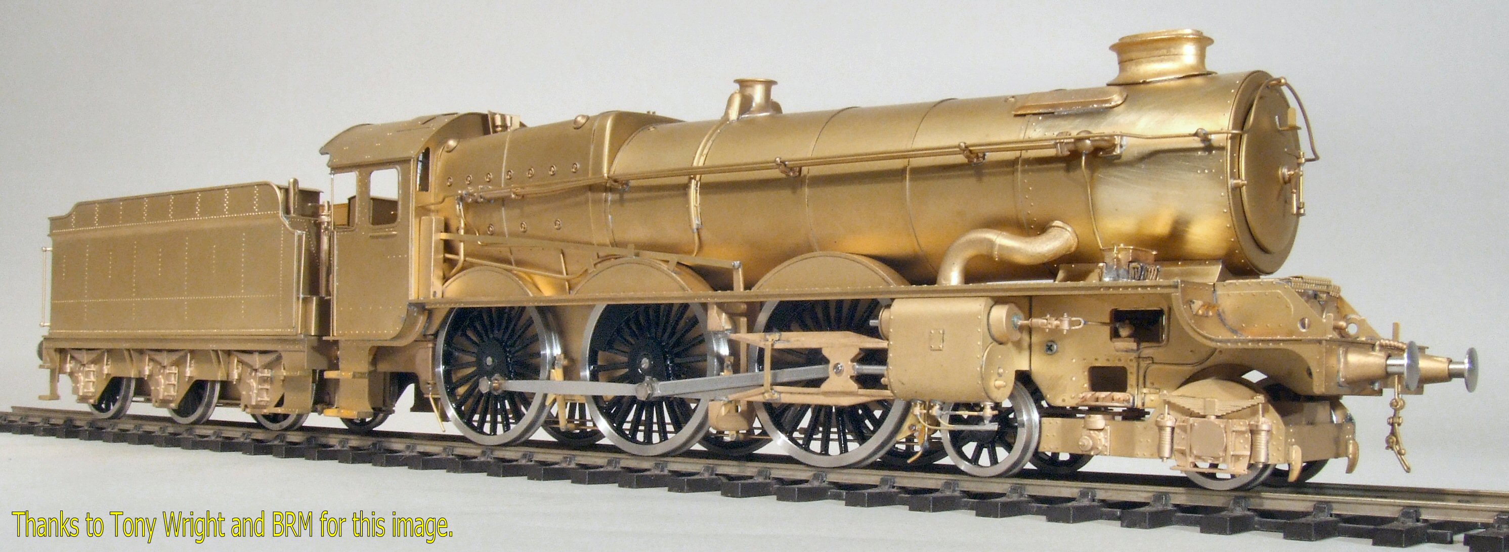 First image of a production King, this one has been finished as King Charles II in 1959 condition
