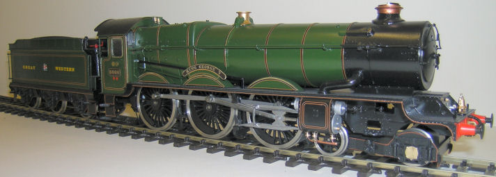 Another shot of KGV in Great Western Livery rceently completed in our workshops.