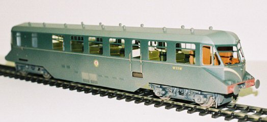 Weathered example of a Razor Edge Railcar finished in our own workshops