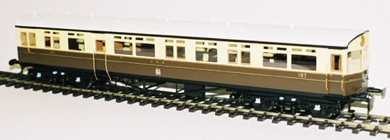 Diagram A30 finished in GWR chocolate and cream. (400.00 in this finished form)