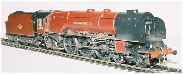 Sir William Stanier FRS finished in BR Maroon livery