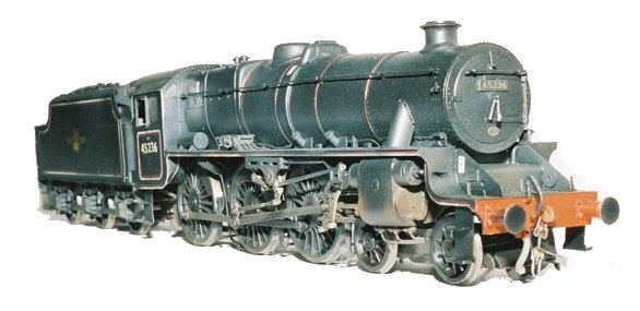 Slightly weathered Black 5 with rivetted tender